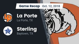 Recap: La Porte  vs. Sterling  2018