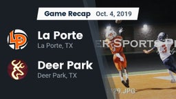 Recap: La Porte  vs. Deer Park  2019