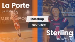Matchup: La Porte  vs. Sterling  2019
