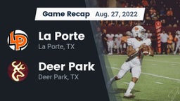 Recap: La Porte  vs. Deer Park  2022