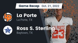 Recap: La Porte  vs. Ross S. Sterling  2022