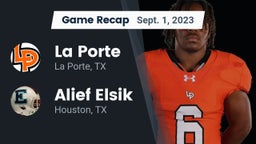 Recap: La Porte  vs. Alief Elsik  2023