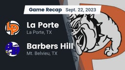 Recap: La Porte  vs. Barbers Hill  2023