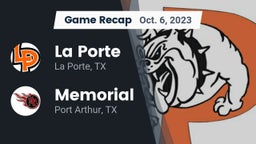 Recap: La Porte  vs. Memorial  2023