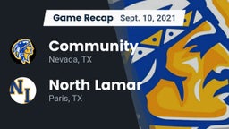 Recap: Community  vs. North Lamar  2021