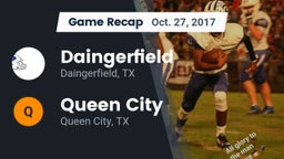 Recap: Daingerfield  vs. Queen City  2017