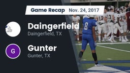 Recap: Daingerfield  vs. Gunter  2017