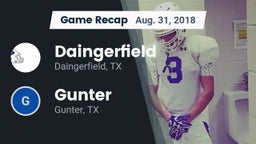 Recap: Daingerfield  vs. Gunter  2018