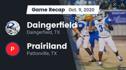 Recap: Daingerfield  vs. Prairiland  2020