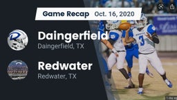 Recap: Daingerfield  vs. Redwater  2020