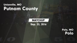 Matchup: Putnam County High vs. Polo  2016