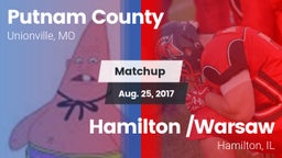 Matchup: Putnam County High vs. Hamilton /Warsaw  2017