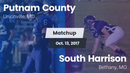 Matchup: Putnam County High vs. South Harrison  2017