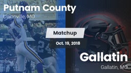 Matchup: Putnam County High vs. Gallatin  2018