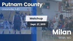 Matchup: Putnam County High vs. Milan  2019
