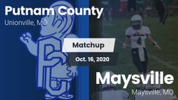 Matchup: Putnam County High vs. Maysville  2020