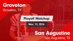 Matchup: Groveton  vs. San Augustine  2016