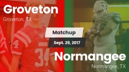 Matchup: Groveton  vs. Normangee  2017