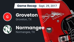 Recap: Groveton  vs. Normangee  2017