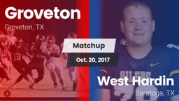 Matchup: Groveton  vs. West Hardin  2017