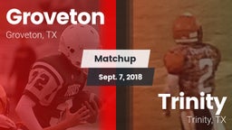 Matchup: Groveton  vs. Trinity  2018