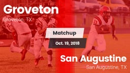 Matchup: Groveton  vs. San Augustine  2018