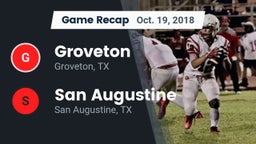 Recap: Groveton  vs. San Augustine  2018