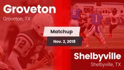Matchup: Groveton  vs. Shelbyville  2018