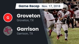 Recap: Groveton  vs. Garrison  2018