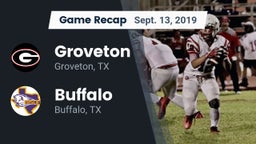 Recap: Groveton  vs. Buffalo  2019