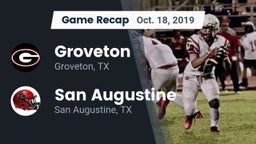 Recap: Groveton  vs. San Augustine  2019