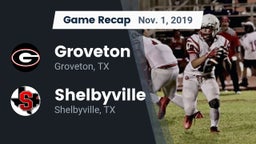 Recap: Groveton  vs. Shelbyville  2019