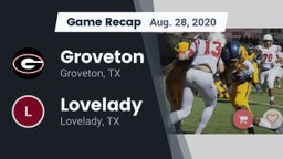 Recap: Groveton  vs. Lovelady  2020