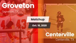 Matchup: Groveton  vs. Centerville  2020