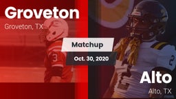 Matchup: Groveton  vs. Alto  2020