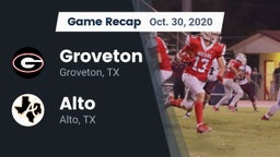 Recap: Groveton  vs. Alto  2020