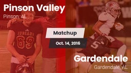 Matchup: Pinson Valley High vs. Gardendale  2016