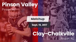 Matchup: Pinson Valley High vs. Clay-Chalkville  2017