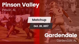 Matchup: Pinson Valley High vs. Gardendale  2017