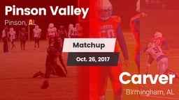 Matchup: Pinson Valley High vs. Carver  2017