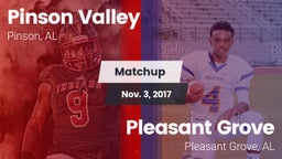 Matchup: Pinson Valley High vs. Pleasant Grove  2017