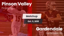 Matchup: Pinson Valley High vs. Gardendale  2018