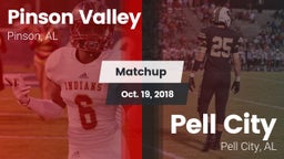 Matchup: Pinson Valley High vs. Pell City  2018