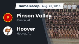 Recap: Pinson Valley  vs. Hoover  2018