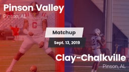 Matchup: Pinson Valley High vs. Clay-Chalkville  2019