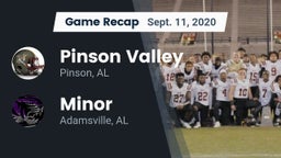 Recap: Pinson Valley  vs. Minor  2020