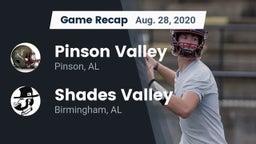 Recap: Pinson Valley  vs. Shades Valley  2020