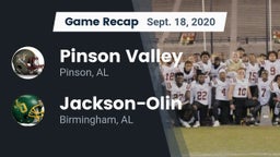 Recap: Pinson Valley  vs. Jackson-Olin  2020