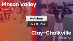 Matchup: Pinson Valley High vs. Clay-Chalkville  2020