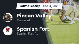 Recap: Pinson Valley  vs. Spanish Fort  2020